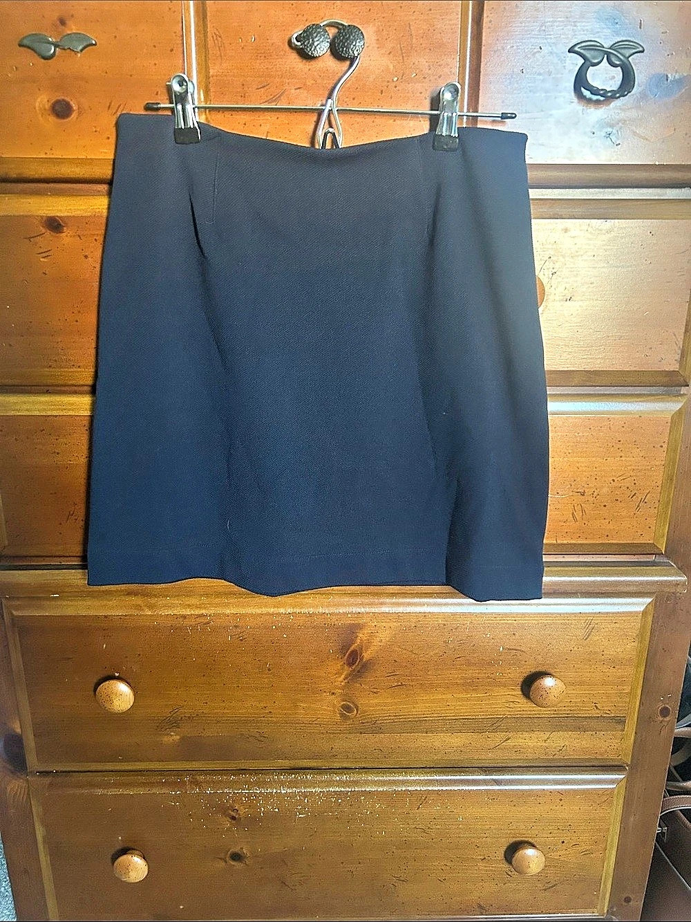 Jones New York Women's Navy Mini Skirt